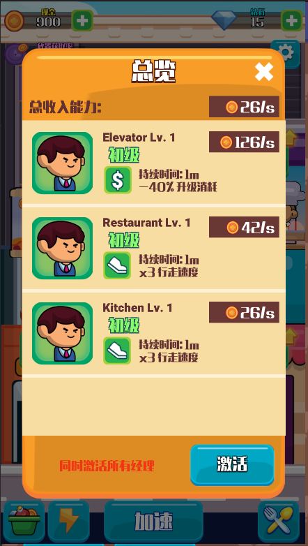 模拟快餐厅游戏截图