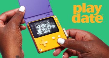 【N】创意手摇把掌机