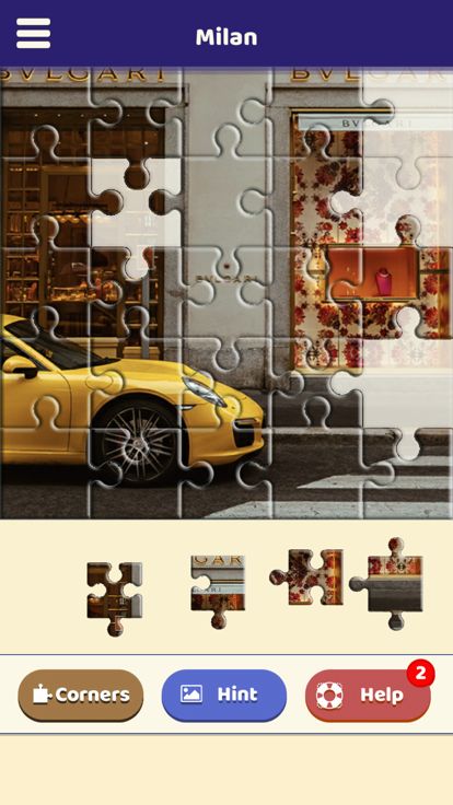Milan Sightseeing Puzzle游戏截图