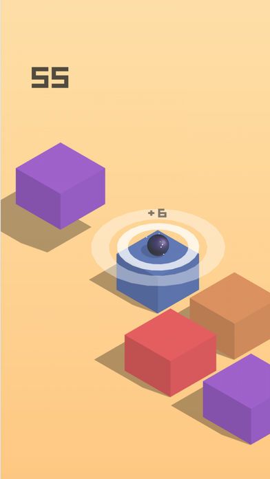 小球跳一跳 - 无尽的跳跃大冒险游戏截图