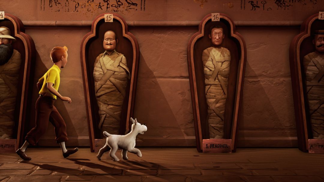 丁丁历险记：法老的雪茄 (Tintin Reporter - Cigars of the Pharaoh)游戏截图