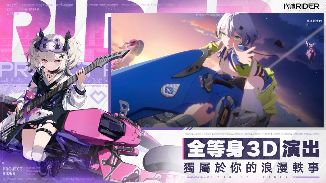 Chasing Kaleidorider游戏截图