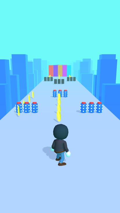 Hyper 跑 3D 离线 游戏游戏截图