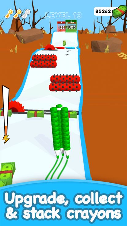 Crayon Rush 3D游戏截图
