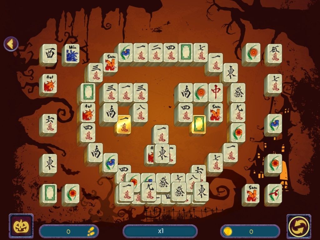 Halloween Night Mahjong 2游戏截图