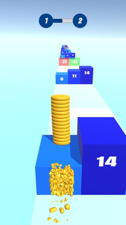 Bricks Run 3D - 粉碎游戏游戏截图