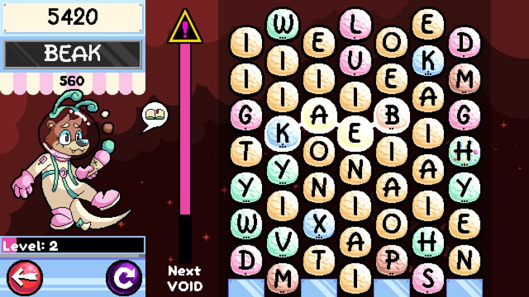 WordScoop With Gelato the Otter游戏截图