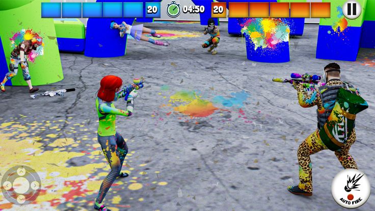 Paintball Shooting Battle 3D游戏截图