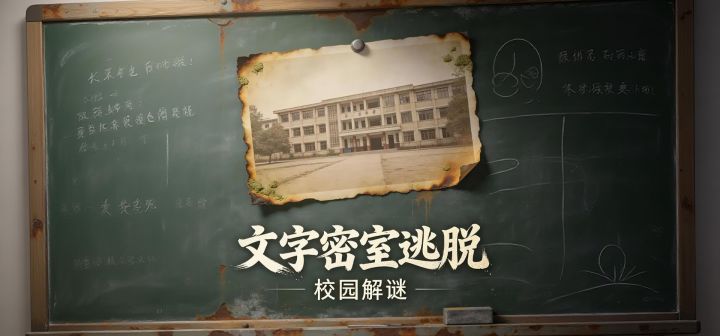 文字密室逃脱：校园解谜 封面