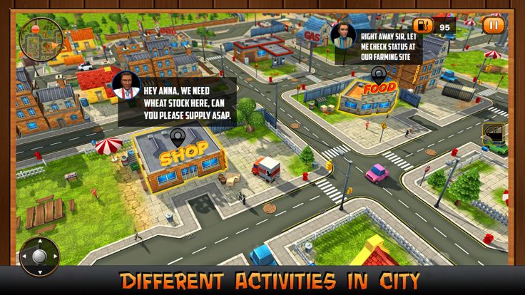 Farm- Tractor Driver Simulator 2017游戏截图