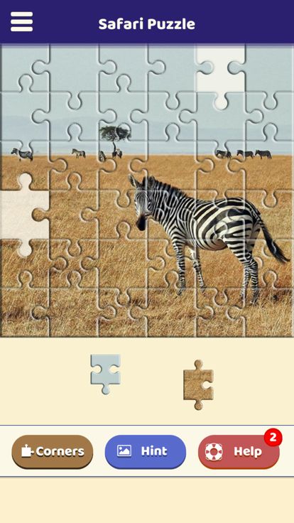 Safari Jigsaw Puzzle游戏截图