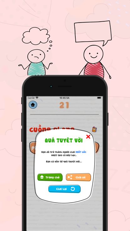 Nối từ - Ghép từ tiếng việt游戏截图