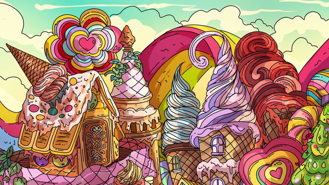 100 Candy Cats游戏截图