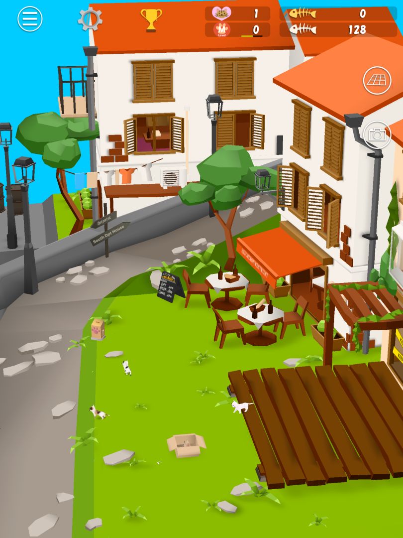 猫猫与鲨鱼游戏截图