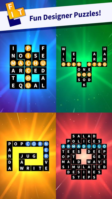Flow Fit - Word Puzzle游戏截图