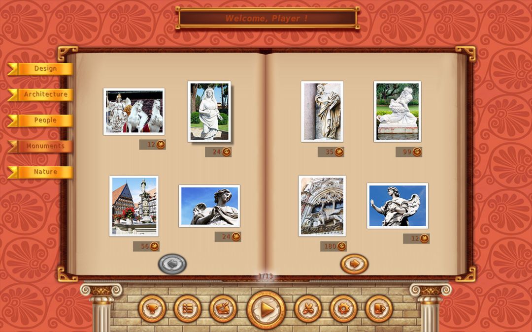 1001 Jigsaw. Myths of ancient Greece (拼图)游戏截图