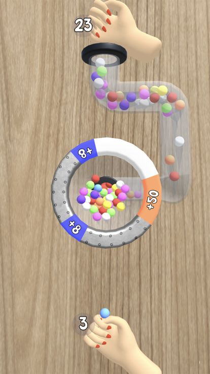 Fill Objects w/Balls游戏截图