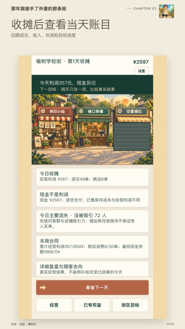那年我接手了外婆的那条街游戏截图