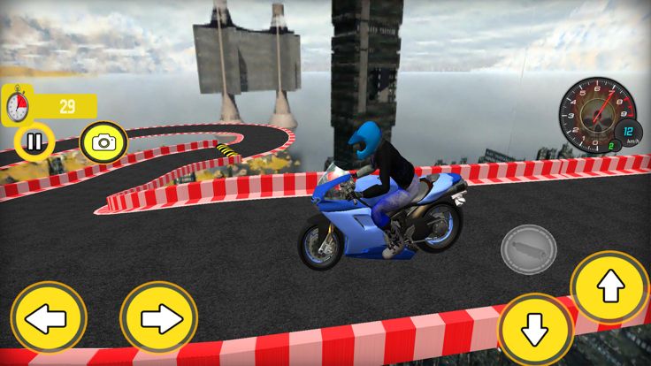 特技 自行车 ： 摩托 赛车 游戏游戏截图