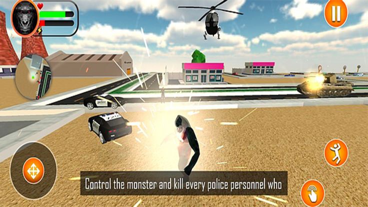 大脚怪金刚横冲直撞游戏截图