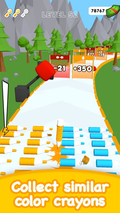 Crayon Rush 3D游戏截图