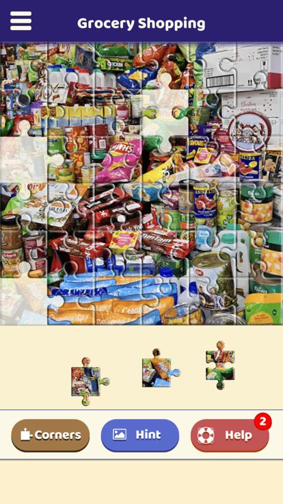 Grocery Shopping Puzzle游戏截图