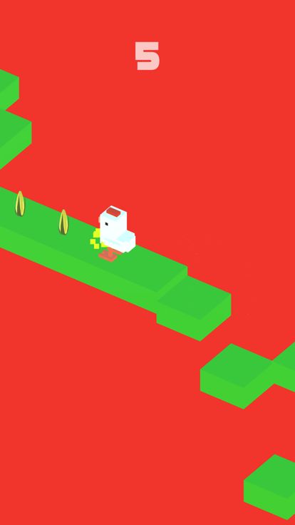 Zigzag Chicken游戏截图