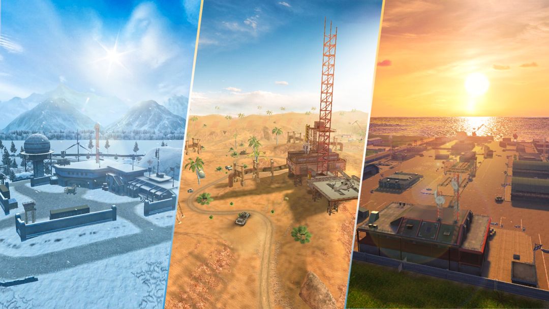 Modern Tanks: 战争坦克游戏游戏截图