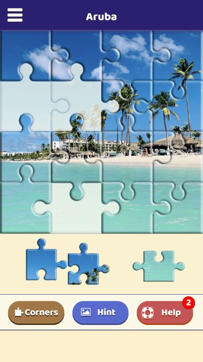 Aruba Sightseeing Puzzle游戏截图