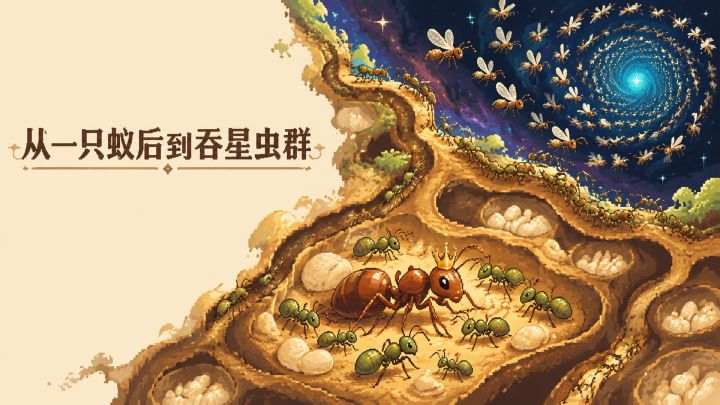 从一只蚁后到吞星虫群 封面