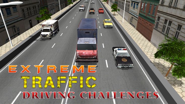 Extreme Truck Traffic Racer – Ultimate trucker driving & racing simulator game游戏截图