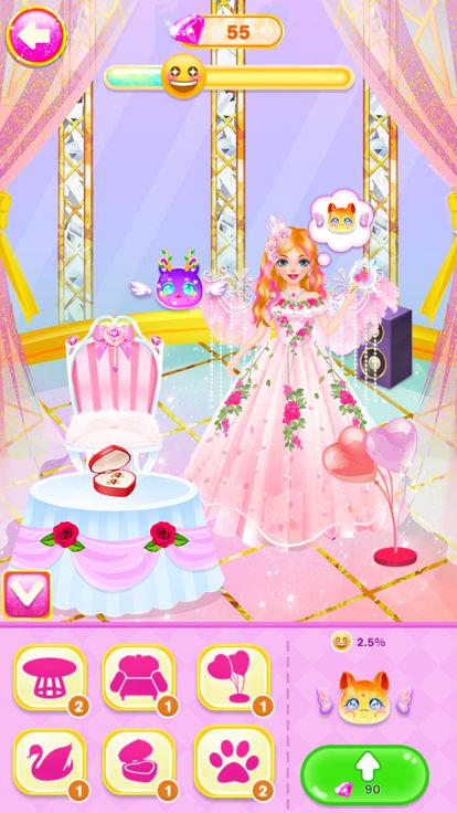 闪耀公主美发店游戏截图