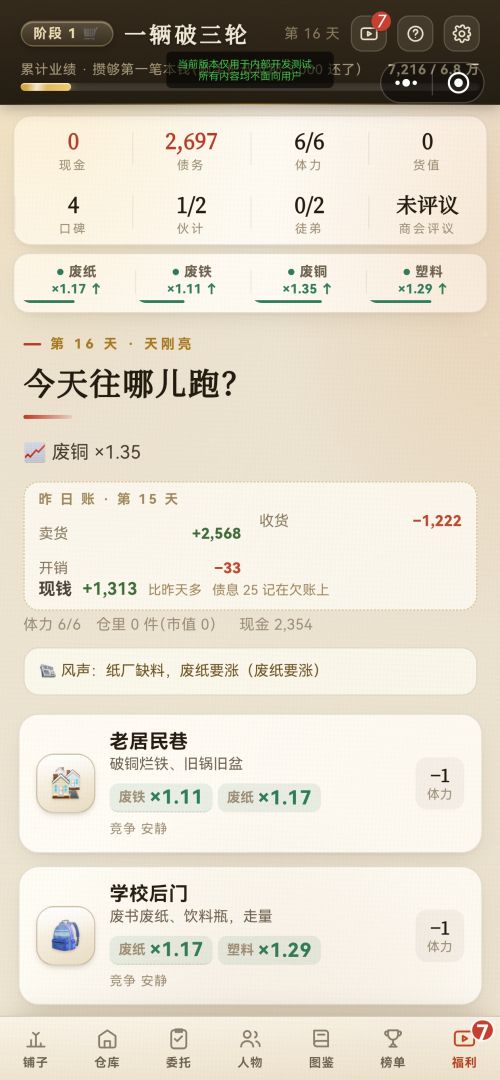 废品模拟器:梦到我靠捡破烂成首富了游戏截图