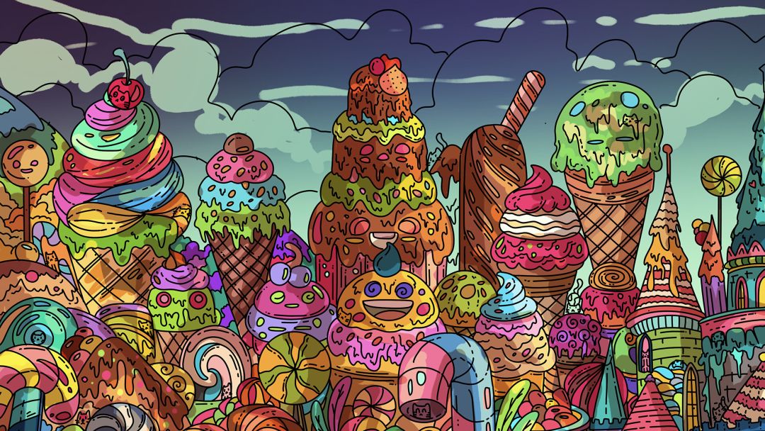 100 Candy Cats游戏截图