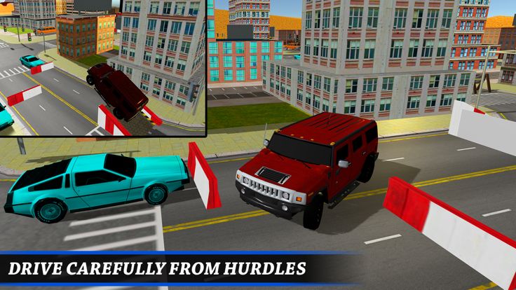 4x4吉普停车挑战 - 普拉多汽车冒险游戏截图