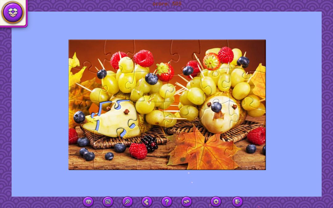 Tasty Jigsaw: Happy Hour  (拼图)游戏截图