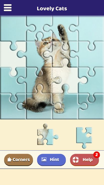 Lovely Cats Puzzle游戏截图