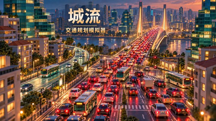 城流 交通规划模拟器 封面