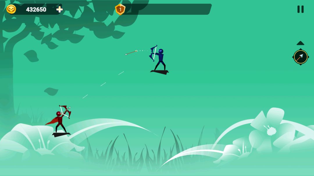 火柴人战争：神射手之王游戏截图