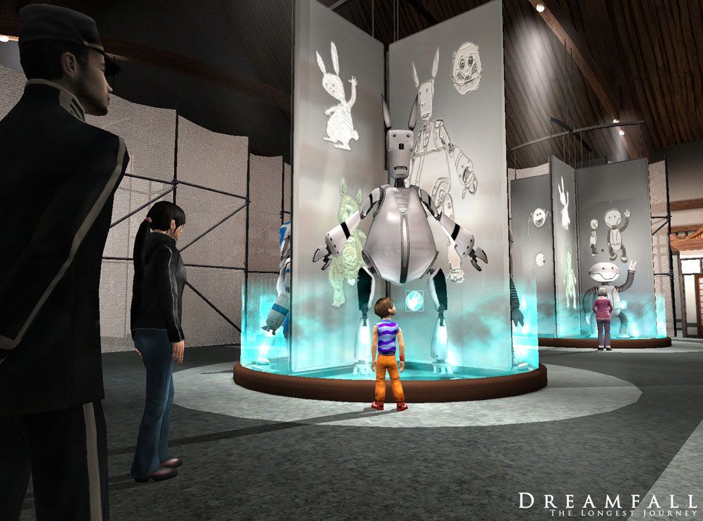 Dreamfall: The Longest Journey游戏截图