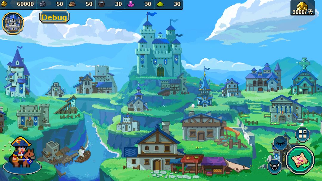 帝国传奇：像素英雄游戏截图