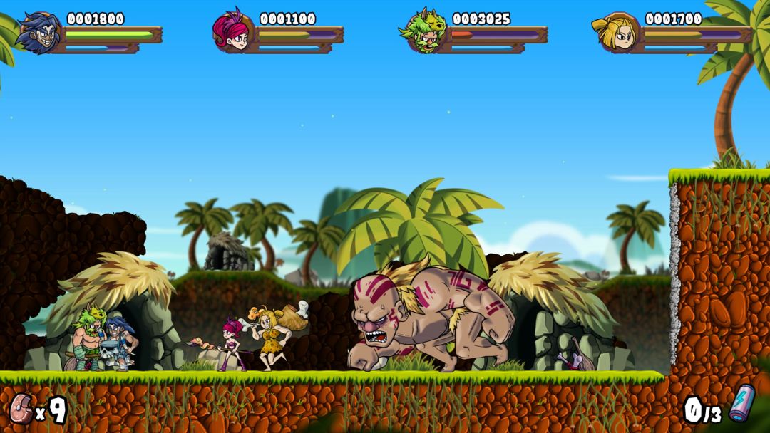 Caveman Warriors游戏截图