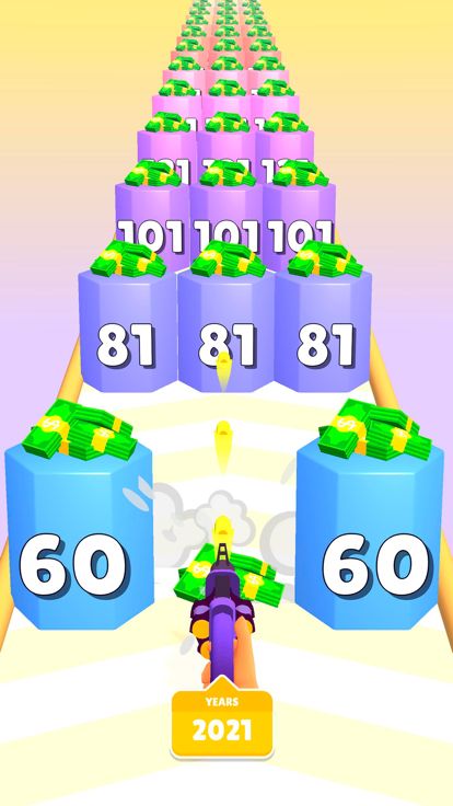 Weapon Run: Craft Shooter游戏截图