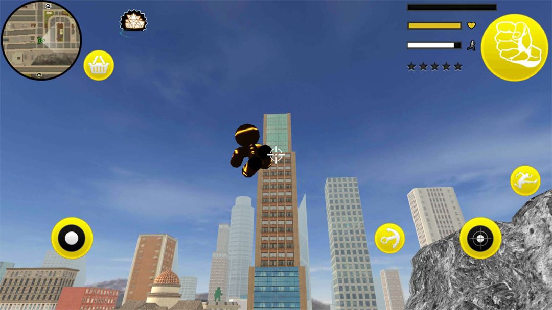 火柴人穿梭城市游戏截图