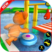 Teddy Fun Run Water Park Game