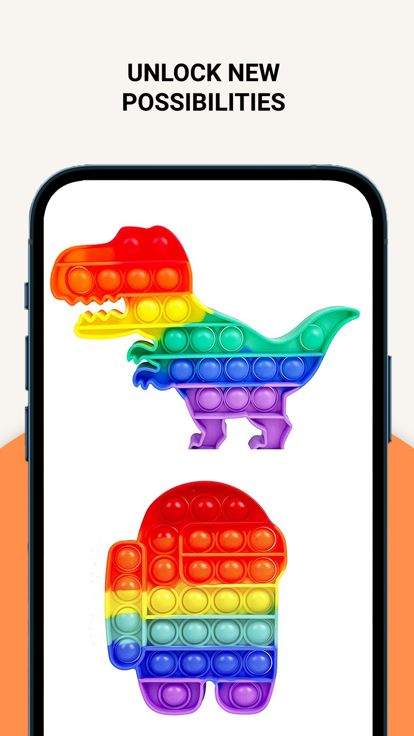 Pop It Bubble Hook Fidget Toys游戏截图