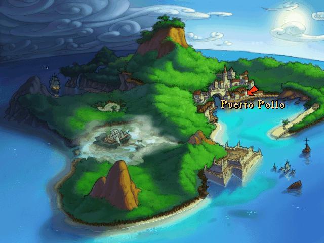 The Curse of Monkey Island游戏截图
