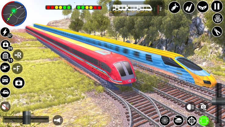 Train Simulator 3D Train Games游戏截图