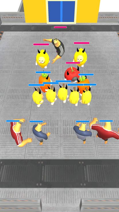 Banana cat Merge battle游戏截图