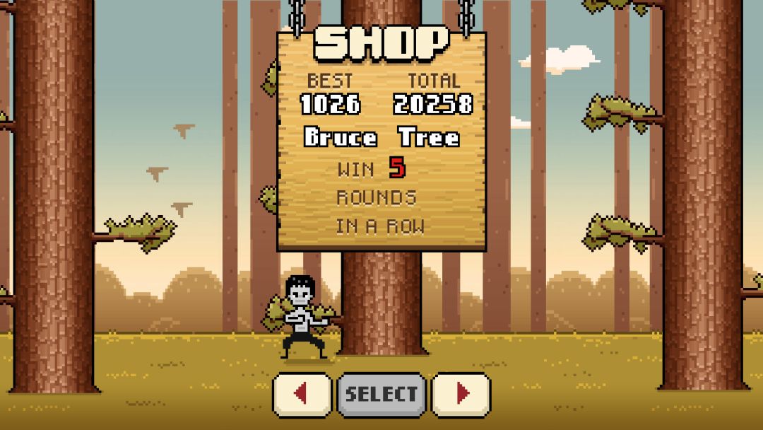 Timberman游戏截图